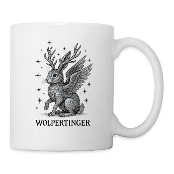 Mythical creature - The Wolpertinger - Mug - white - Right