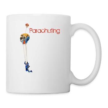 Parachuting - Mug - white - Right