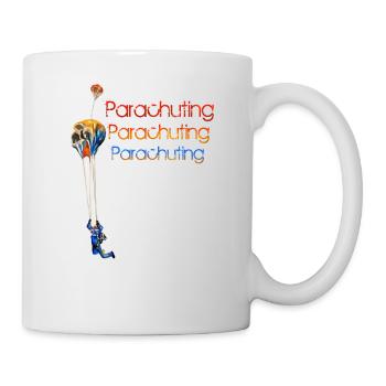 Parachuting - Mug - white - Right