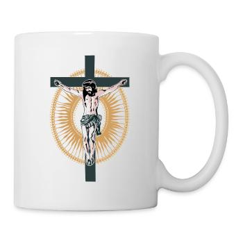 Christus - Tasse - Weiß - Rechts