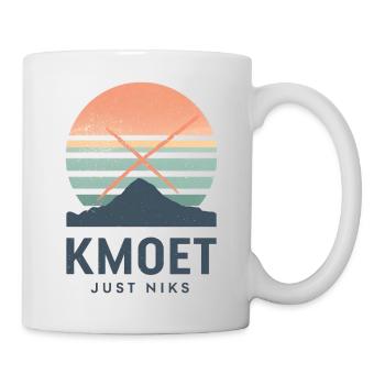 Kmoet just nothing, Dialecte anversois Chemises - Mug blanc - blanc - Droite