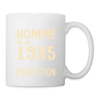 Anniversaire 40 ans - Né en Novembre 1985 - Mug blanc - blanc - Droite