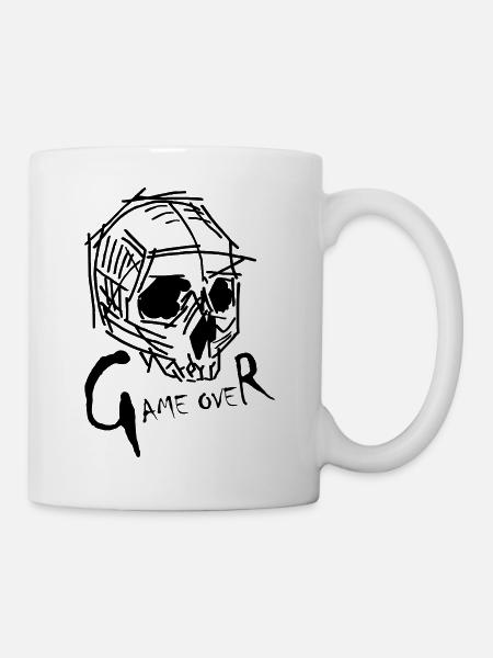 Fin du jeu - Mug blanc - blanc