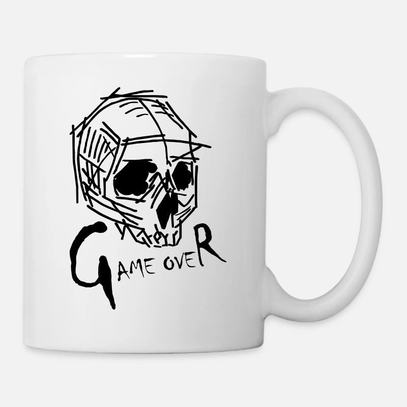 Game Over - Tasse - Weiß