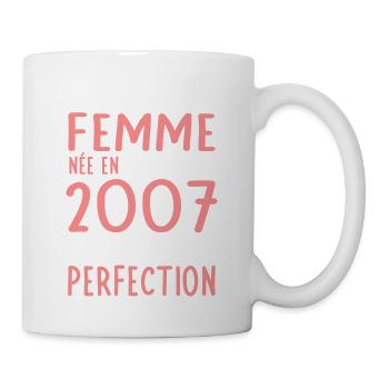 18th birthday - born in November 2007 - Mug - white - Right