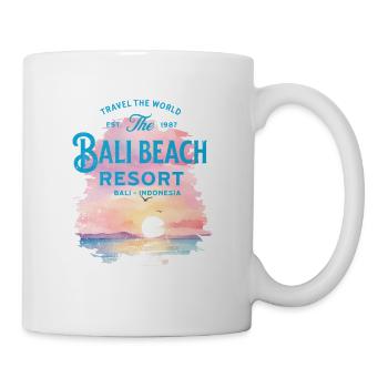 Bali Pastel Beach Resort - Mug - white - Right