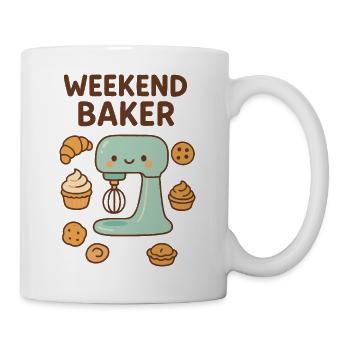 Weekend Baker Blender Kawaii Pastry - Mug - white - Right
