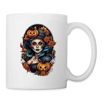 Dia de Muertos Pumpkin Queen - Mug - white - Right