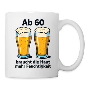60th Birthday Gift T-Shirt Funny Saying - Mug - white - Right