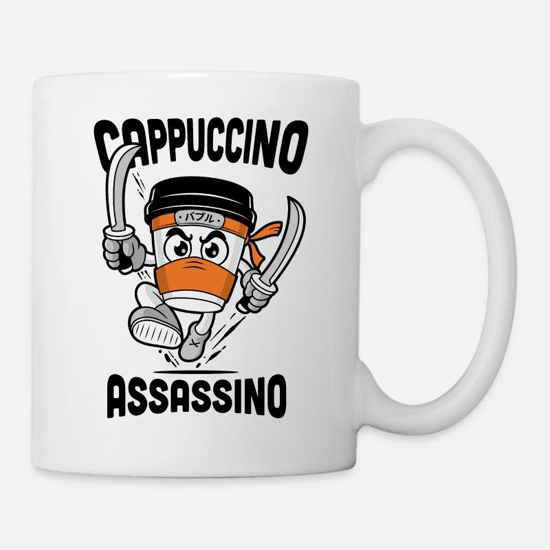 Cappuccino Assassino - Tasse - Weiß