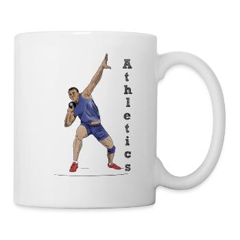 Kugelstoß - Tasse - Weiß - Rechts
