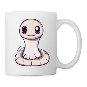 Snake Cobra Halloween Ghost - Mug - white - Right
