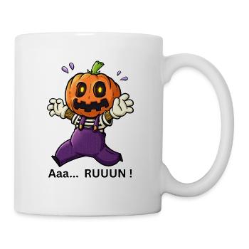 Aaa RUUUN! - Mug - white - Right