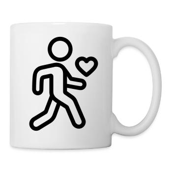 Gesunder Lebensstil - Tasse - Weiß - Rechts