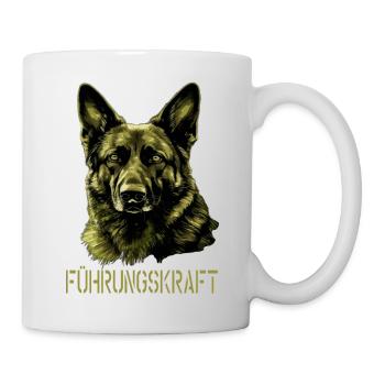 Berger allemand Exécutif Berger allemand - Mug blanc - blanc - Droite