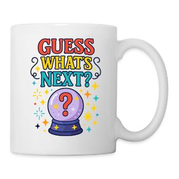 Guess what's coming - Mug - white - Right