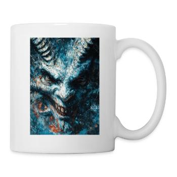 Fierce Icewyrm Portrait - Mug - white - Right