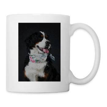 Berneseund flower bandana - Mug - white - Right