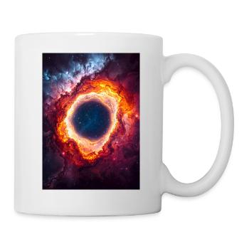 Celestial Ring Nebula Glow - Mug - white - Right