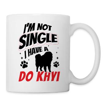 Do Khyi is a friend Tibetan Mastiff - Mug - white - Right