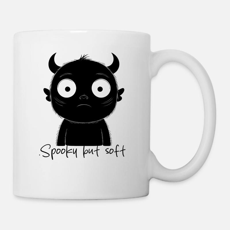 Spooky but soft - Mug - white