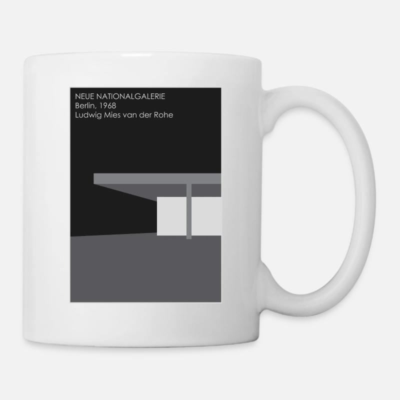 Modern Architecture: National Gallery - Mug - white