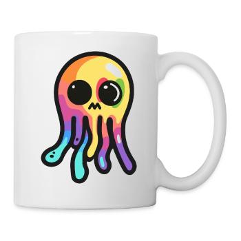 Méduse Halloween Zombie - Mug blanc - blanc - Droite