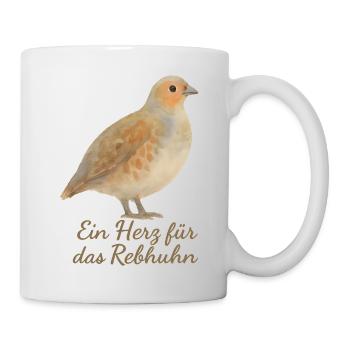 A Heart for the Partridge – Bird of the Year 2026 - Mug - white - Right