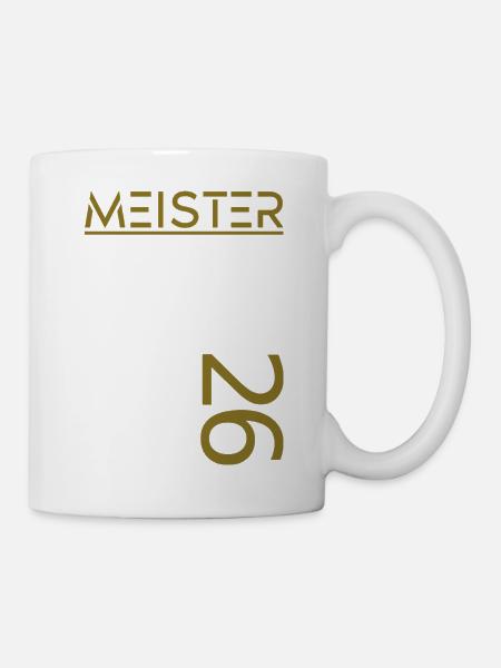 Meister est. 2026 - Tasse - Weiß
