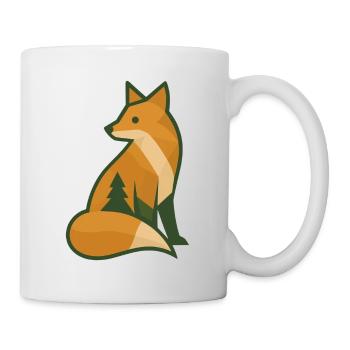 Waldfuchs - Tasse - Weiß - Rechts