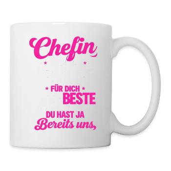 Patron que nous avons essayé de trouver - Mug blanc - blanc - Droite