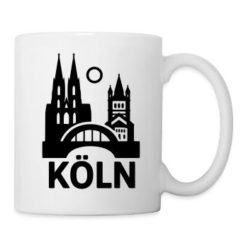 Cologne Silhouette - Mug - white - Right