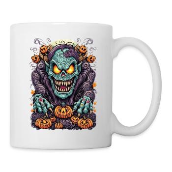 Sinister Halloween Hell Creature - Mug - white - Right