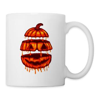 Luminous Burger Pumpkin - Mug - white - Right