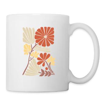 Boho Floral Pattern - Mug - white - Right