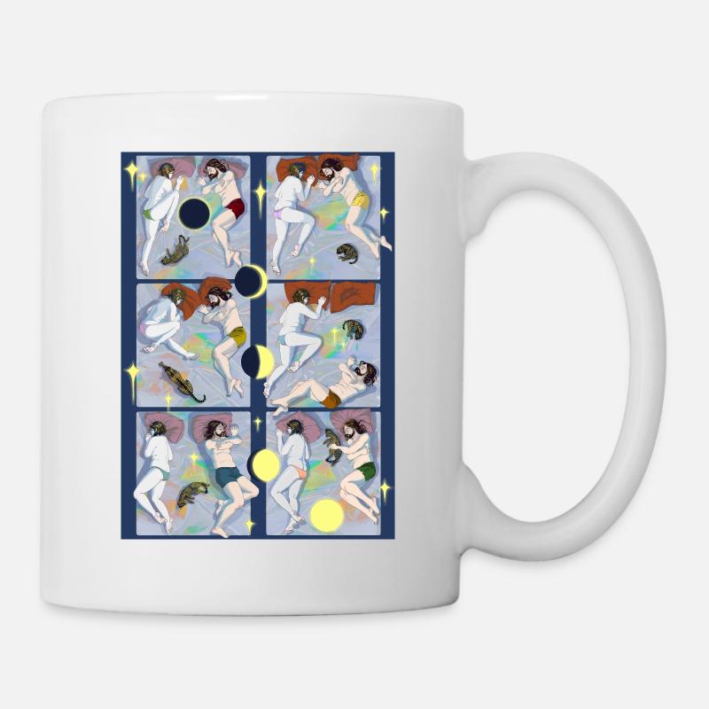 Nuit Nuit Tigre - Mug blanc - blanc