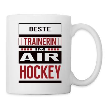 Air Hockey Trainer Best Air Hockey Coach - Mug - white - Right