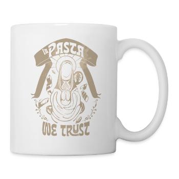 In Pasta We Trust- Vintage Foodie - Mug - white - Right