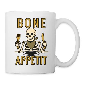 Bone appetit - Halloween 2025 - Mug - white - Right