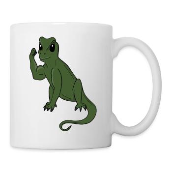 Green Lizard Flex - Mug - white - Right