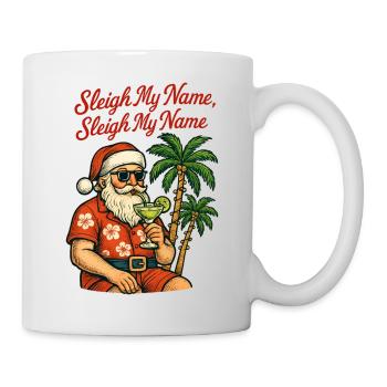 Frohe Weihnachten - Der Weihnachtsmann - Tasse - Weiß - Rechts