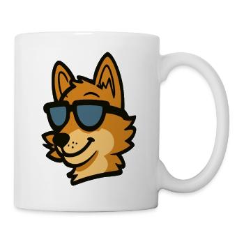 Chill Shiba Sunglasses - Mug - white - Right