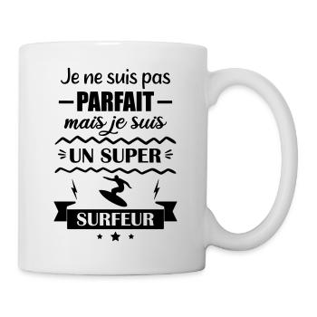 Super Surfer Wave Ocean Surf - Tasse - Weiß - Rechts
