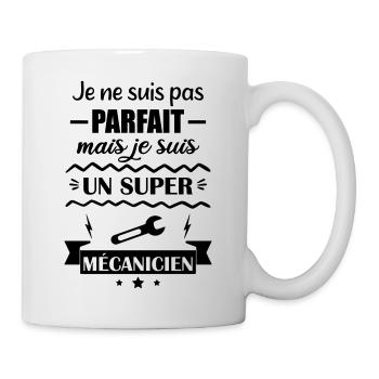 Super Mécanicien Garage Outils - Mug blanc - blanc - Droite