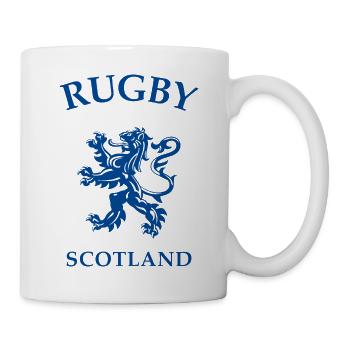 Rugby Scotland Schottland - Mug - white - Right