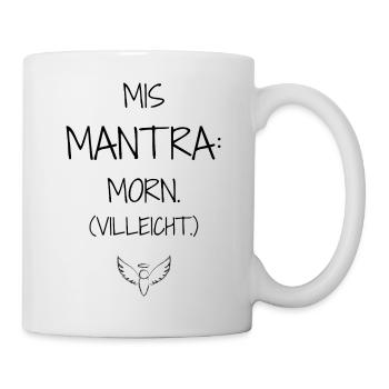 Statement Design – Irony Meets Spirituality - Mug - white - Right