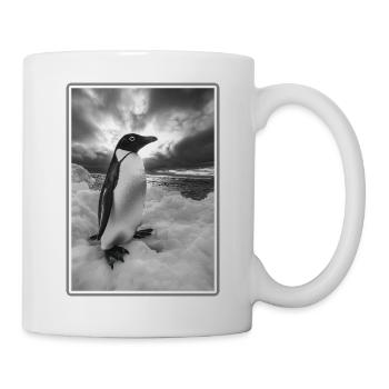 Pinguine Pinguin - Tasse - Weiß - Rechts