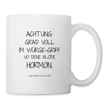 Design affirmatif – l’ironie rencontre la vie quotidienne - Mug blanc - blanc - Droite