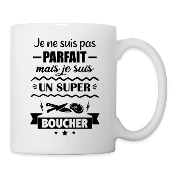 Not perfect but great butcher - Mug - white - Right