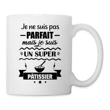 Nicht perfekt, aber toller Konditor - Tasse - Weiß - Rechts